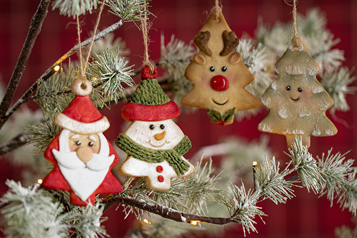 Christmas Tree Characters Silicone Mould