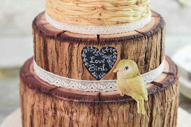 Rustic Woodland Bark Silicone Mould