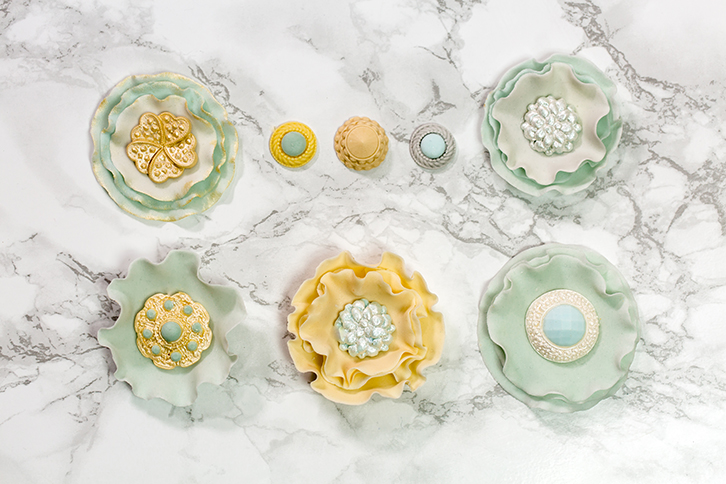 Vintage Brooch Silicone Mould