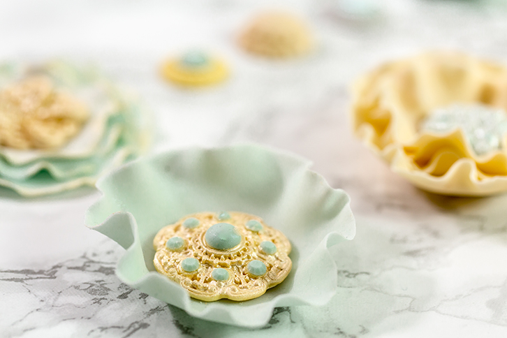 Vintage Brooch Silicone Mould