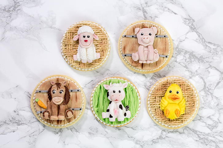 Farm Animals Silicone Mould