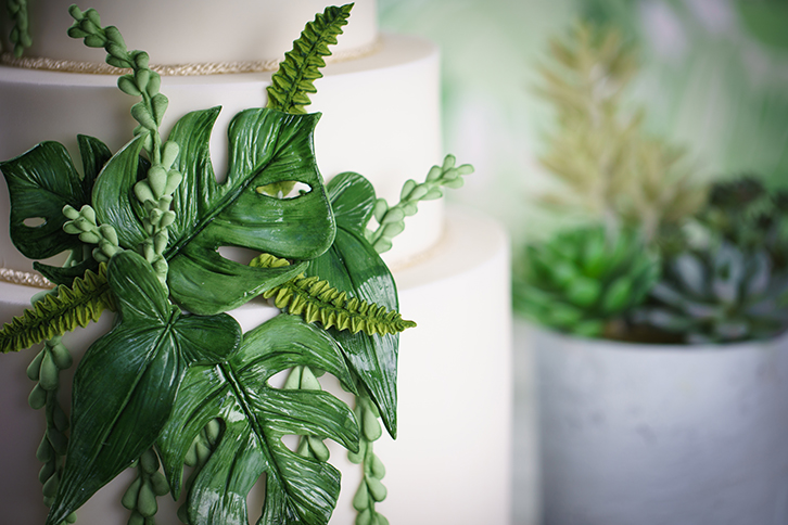 Tropical Leaves Silicone Mould