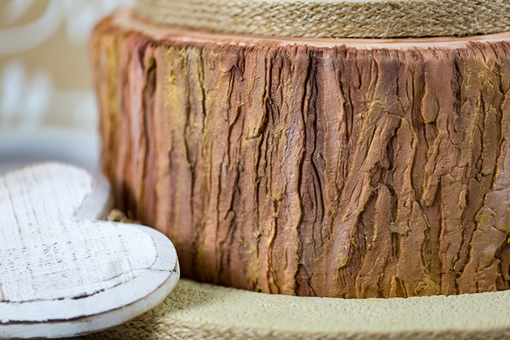 Rustic Woodland Bark Silicone Mould