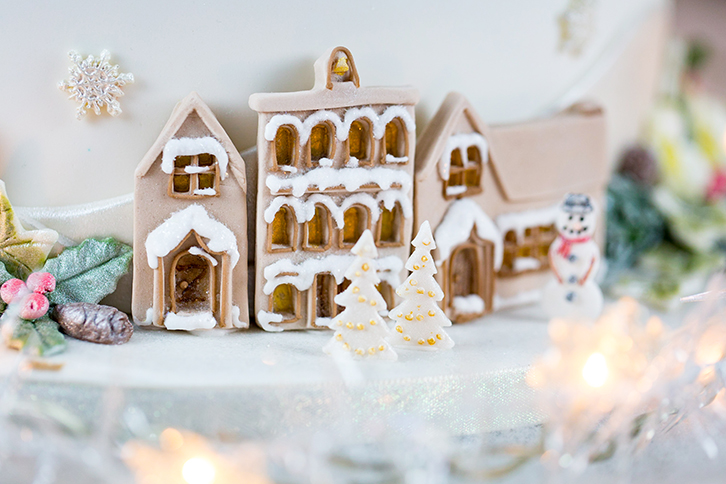 Winter Village Silicone Mould