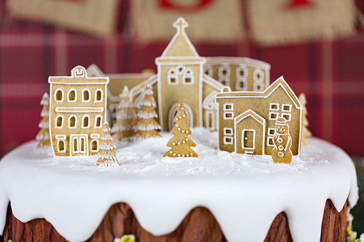 Winter Village Silicone Mould