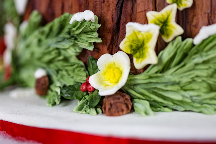 Winter Wreath Silicone Mould