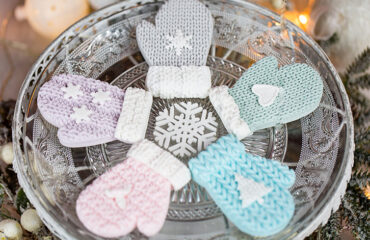Winter Mittens Cookie Tutorial