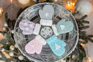 Winter Mittens Cookie Tutorial