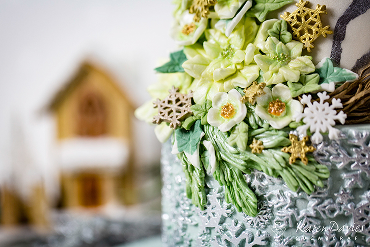 Winter Wreath Silicone Mould