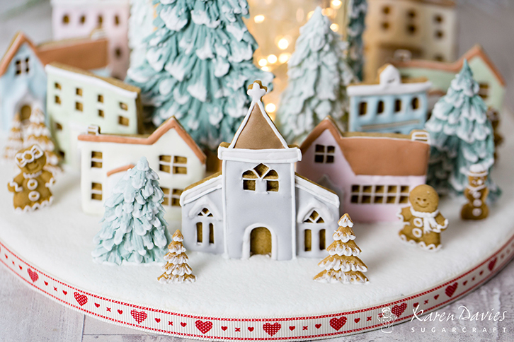 Winter Village Silicone Mould