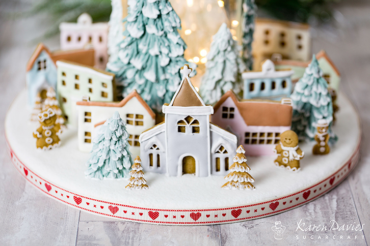 Winter Village Silicone Mould