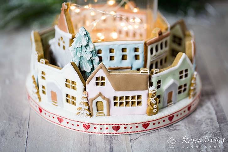 Winter Village Silicone Mould