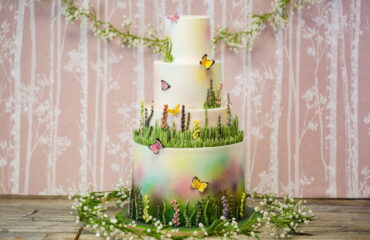 Wild Meadow Wedding Cake Tutorial Wild Meadow Wedding Cake Tutorial
