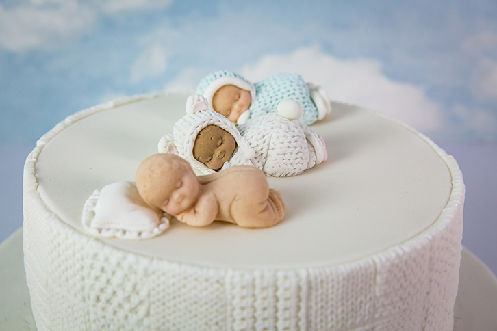 Sleeping Baby & Pillow Silicone Mould