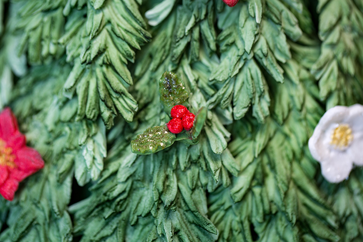 Winter Wreath Silicone Mould