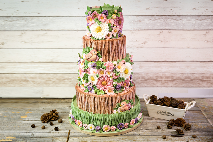 Rustic Woodland Bark Silicone Mould