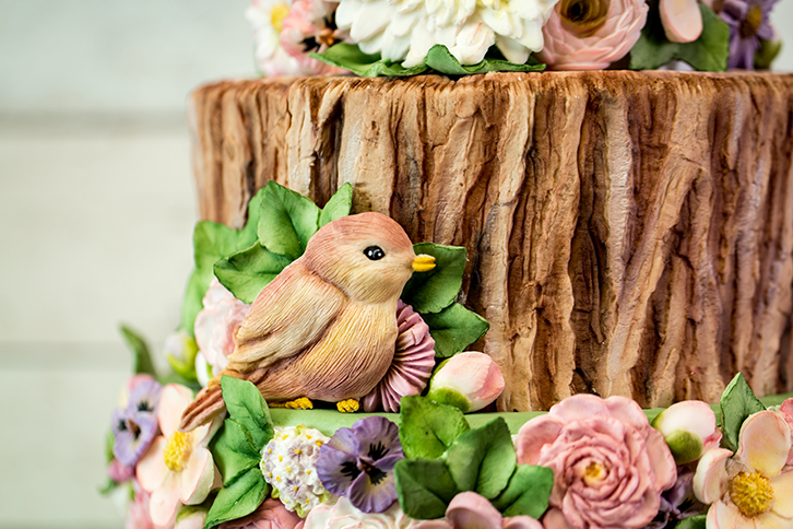 Rustic Woodland Bark Silicone Mould