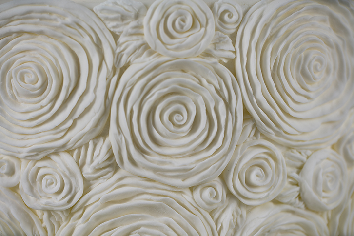 Ruffled Roses Silicone Mould