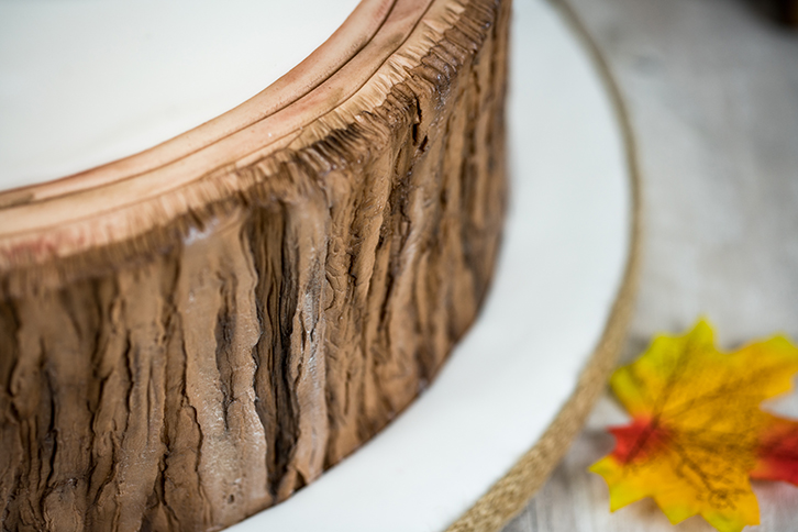 Rustic Woodland Bark Silicone Mould