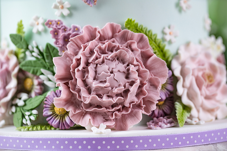 Peony Silicone Mould