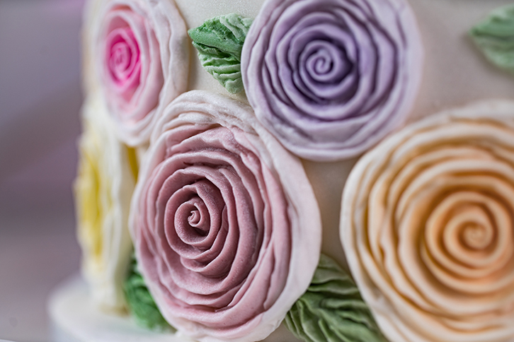 Ruffled Roses Silicone Mould