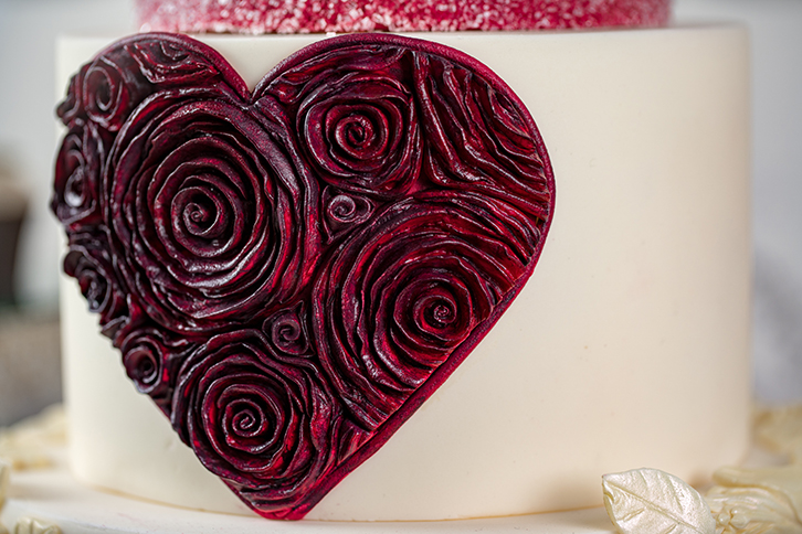 Ruffled Roses Silicone Mould