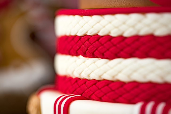 Plaited Borders Silicone Mould