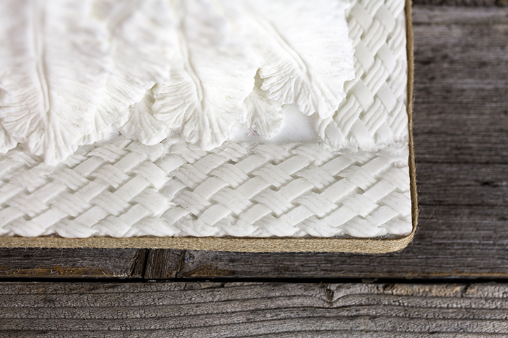 Plaited Borders Silicone Mould