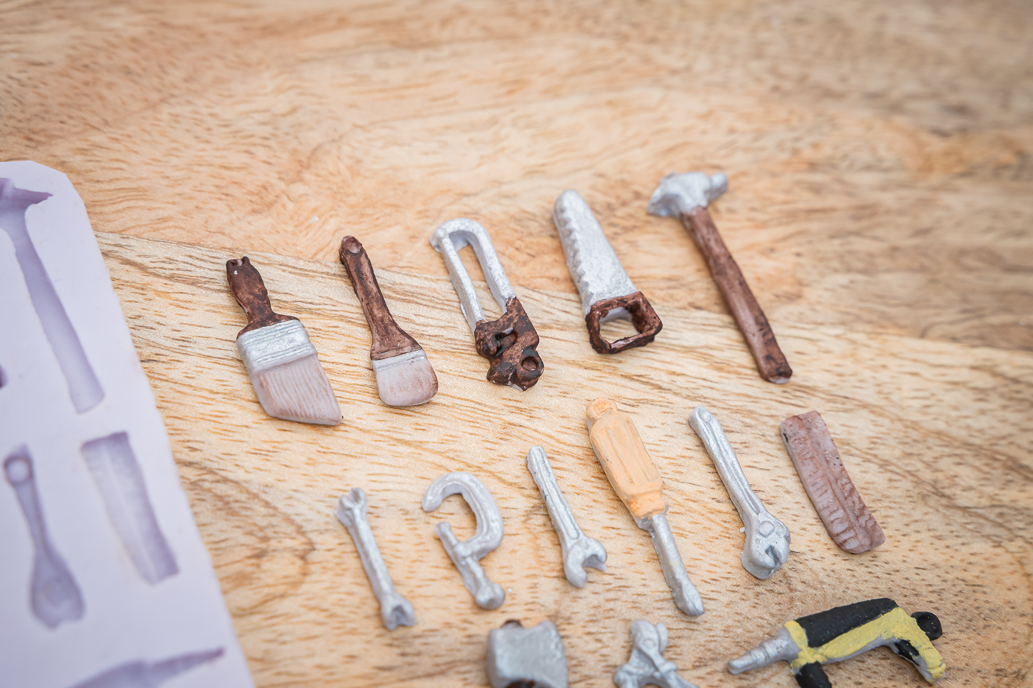 Miniature Tools Silicone Mould