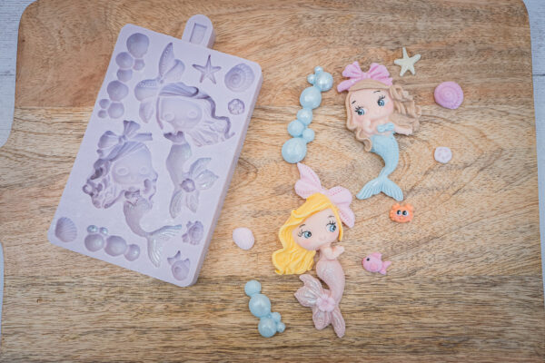 Mermaids Silicone Mould Mermaids Silicone Mould