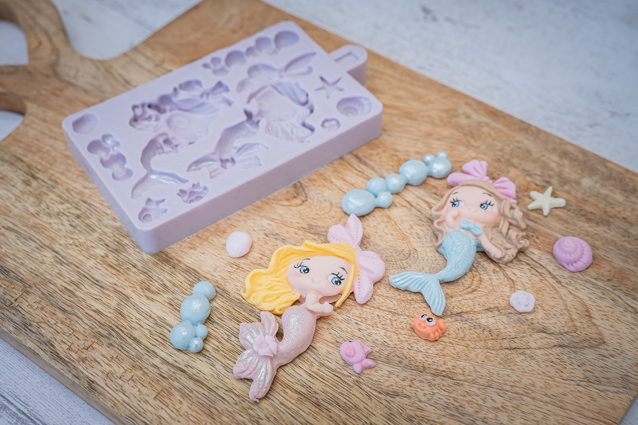 Mermaids Silicone Mould