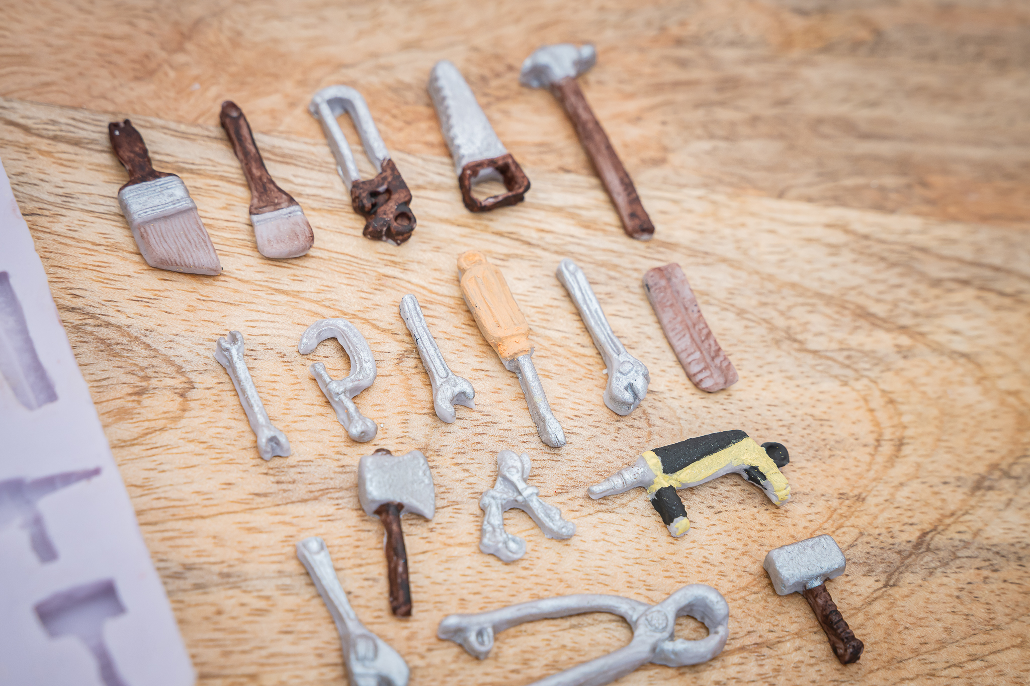 Miniature Tools Silicone Mould