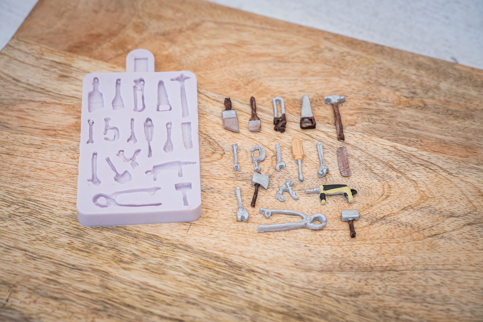 Miniature Tools Silicone Mould