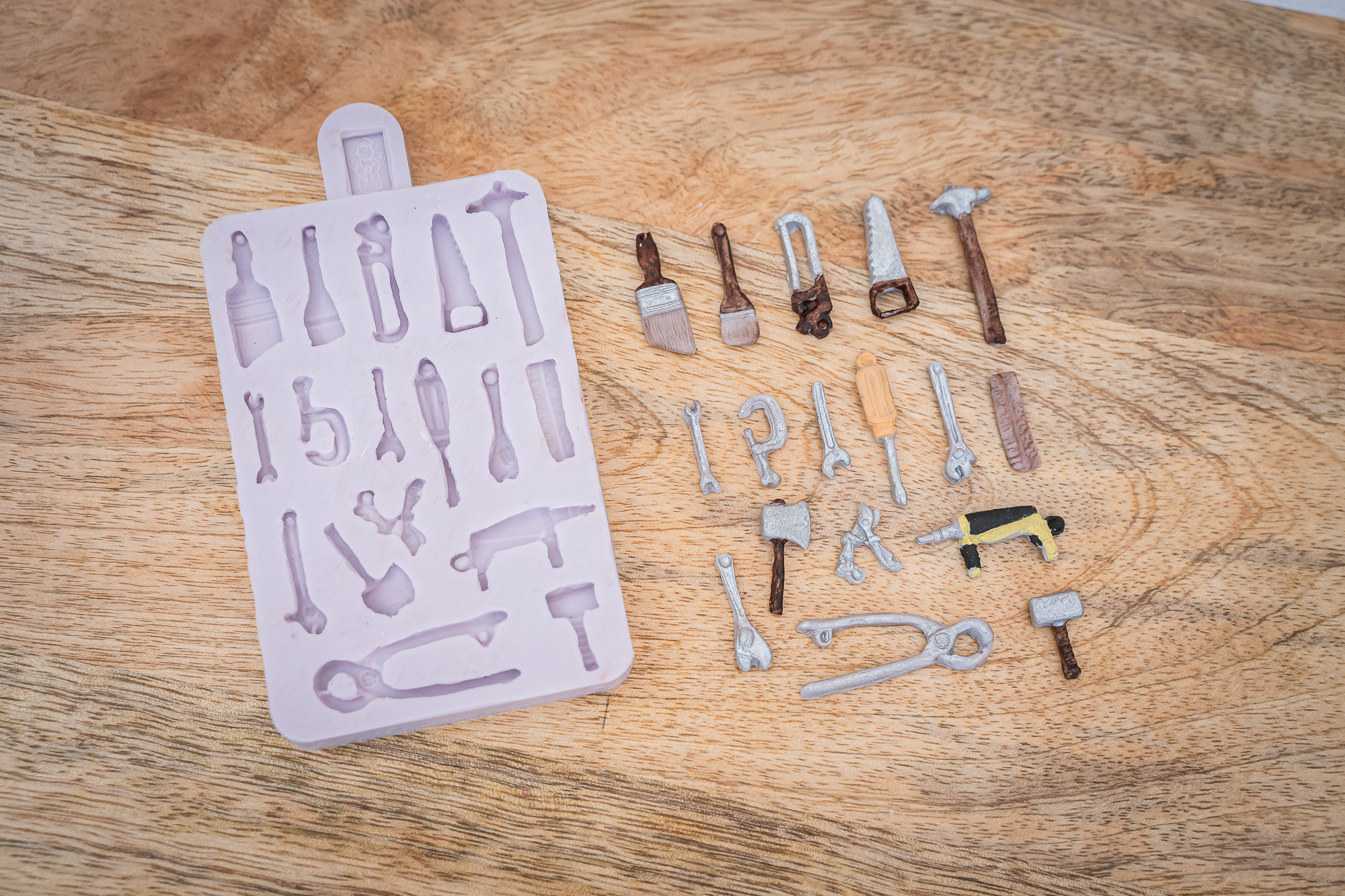 Miniature Tools Silicone Mould