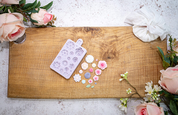 Miniature Flowers Silicone Mould Miniature Flowers Silicone Mould