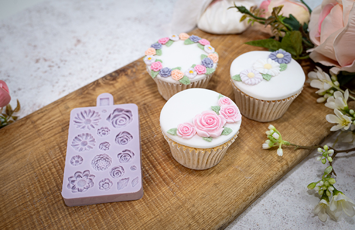Miniature Flowers Silicone Mould