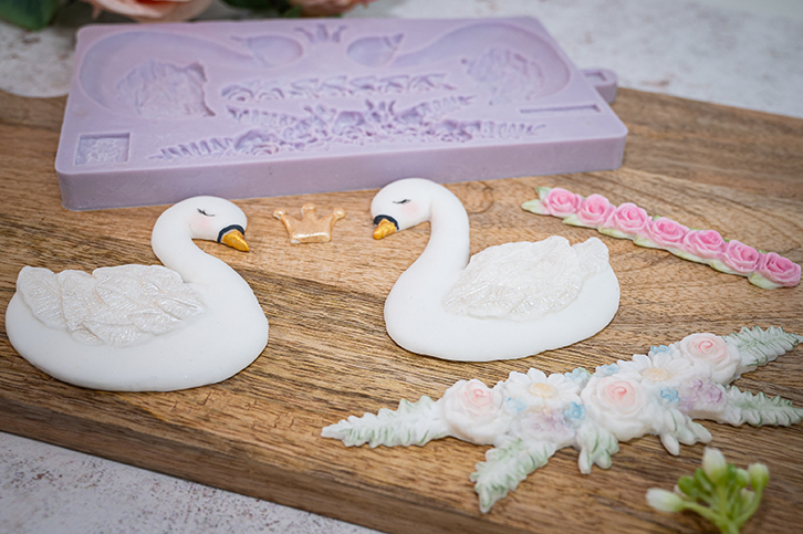 Swan Cookie Silicone Mould