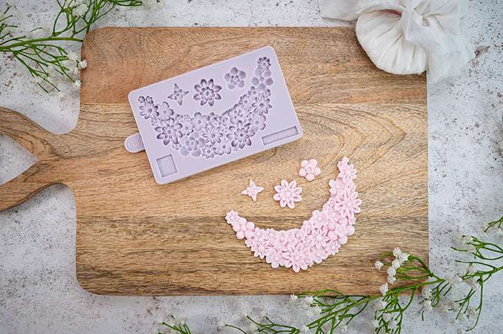 Sugar Flower Garland Silicone Mould