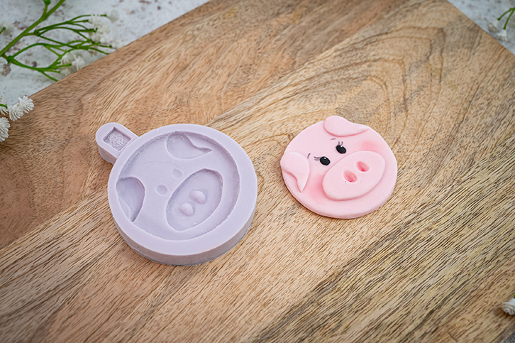 Pig - Farm Faces Silicone Mould