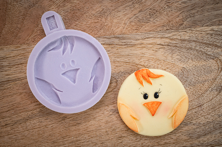 Chick - Farm Faces Silicone Mould