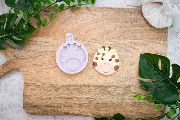 Giraffe – Safari Faces Silicone Mould Giraffe - Safari Faces Silicone Mould
