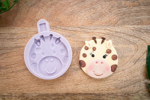Giraffe – Safari Faces Silicone Mould Giraffe - Safari Faces Silicone Mould