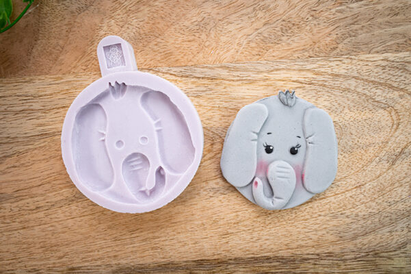 Elephant – Safari Faces Silicone Mould Elephant - Safari Faces Silicone Mould