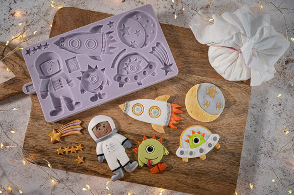Space Cookie Silicone Mould