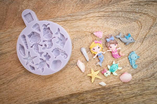 Miniature Mermaid Silicone Mould Miniature Mermaid Silicone Mould