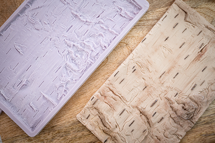 Rustic Birch Silicone Mould