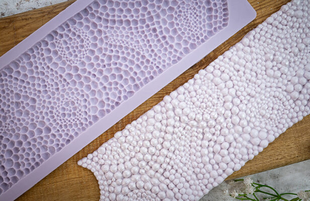 Ornate Pearl Effect Silicone Mould