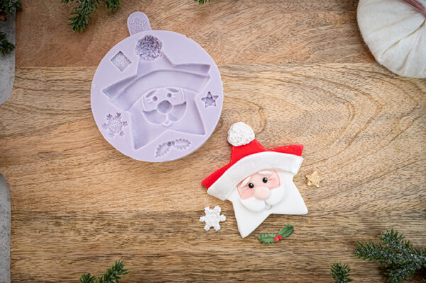 Star Santa Silicone Mould Star Santa Silicone Mould