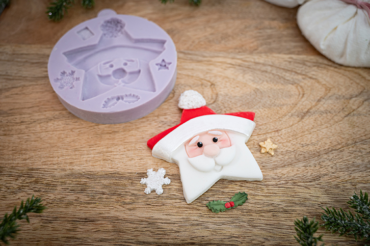 Star Santa Silicone Mould
