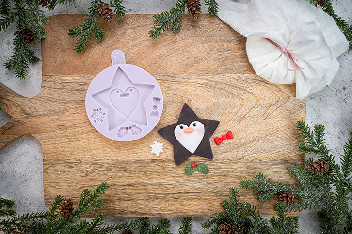 Star Penguin Silicone Mould